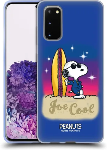 Vista 284 de Head Case Designs Officially Licensed Peanuts Beach Surf Snoopy Boardwalk Airbrush Gel Case [Military Grade Protection] Compatible with Google Pixel