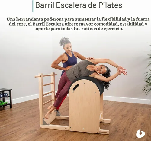 Vista 2 de Equipo de pilates de barril de escalera, fuerza y flexibilidad Balanced Body