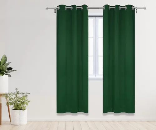 Vista 29 de YOUR CHAIR COVERS - Cortinas opacas de poliéster con ojales - (negro 52 x 63 pulgadas - juego de 2) - para oscurecer la habitación, dormitorio, sala