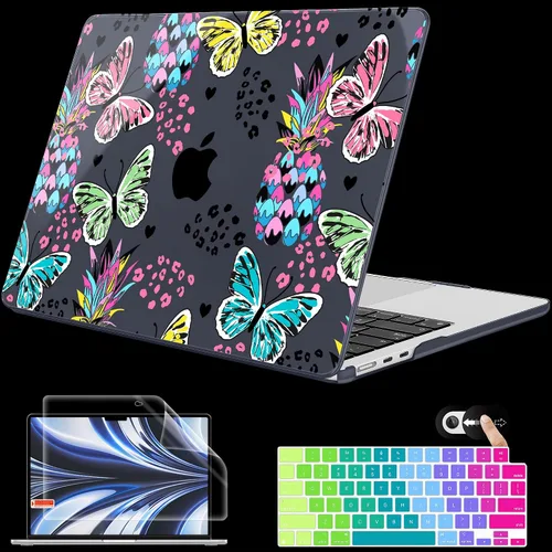 Vista 34 de Mektron Funda para MacBook Air 2025 M4 de 13.6 pulgadas A3240 Compatible con 2023 A2681 M2 2024 A3113 M3 Chip con Liquid Retina Display Touch ID
