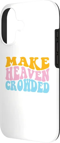 Vista 2 de Make Heaven Crowded Evangelical Christian Case for iPhone 17