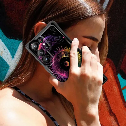Vista 489 de Funda para Galaxy A14 5G, [Doble Capa][Protección contra Caídas de Grado Militar de 10 Pies] [Antideslizante] Funda Resistente a Prueba de Golpes