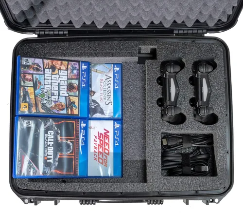 Vista 5 de Case Club fits Playstation 4 PS4 in Pre-Cut Slim Hard Shell Case