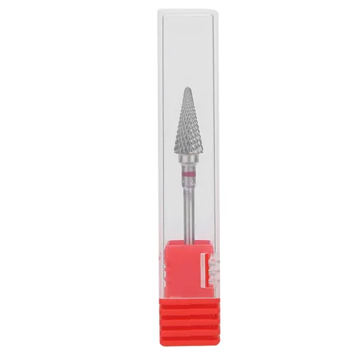 Vista 8 de Broca de uñas para uñas, broca de cutícula de cono para uñas, uñas en casa, salón []