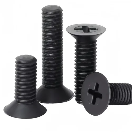 Vista 25 de Tornillos Phillips M1.6 x 4 mm avellanados de cabeza plana NACX, A2-70, tono plateado, acero inoxidable 304, 100