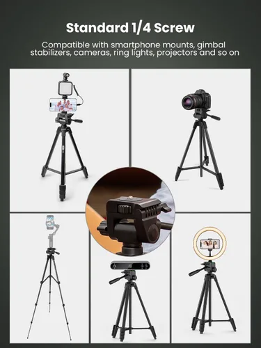 Vista 6 de USKEYVISION Kit de inicio de vlogging para iPhone y Youtuber, equipo de creación de contenido para iPhone 16/15Pro Max con trípode extensible