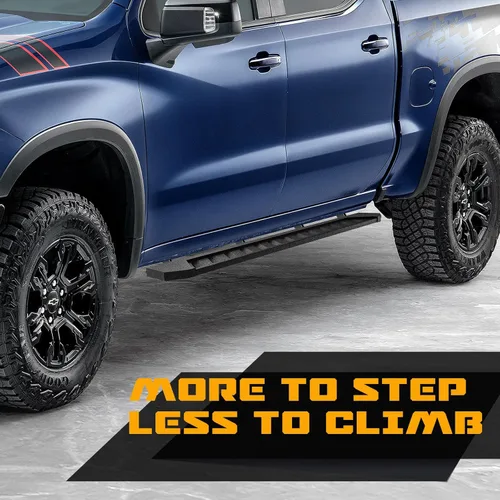 Vista 6 de ONINE Clutch 7" Running Boards for Chevy Silverado GMC Sierra Crew Cab