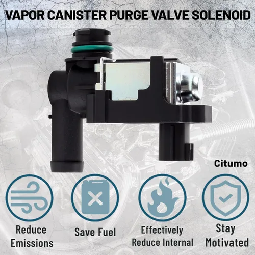 Vista 2 de Solenoide de válvula de purga de bote de vapor para Niss-an Infi-niti, K5T45786