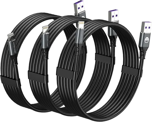 Vista 18 de SMALLElectric Paquete de 3 cargadores MFi para iPhone de 1 pie de cable Lightning corto Cable Lightning corto de 1 pie con certificación MFi