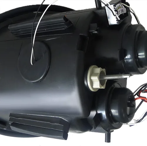 Vista 7 de Volkswagen Beetle luces frontales halógenas proyectoras., Negro