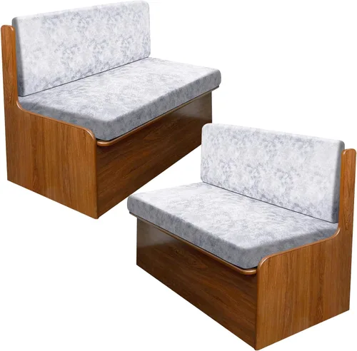 Vista 66 de Fundas de cojín tipo cuero para sofá, juego de fundas protectoras de muebles para sillón seccional, sofá biplaza de tela de elastano elástica