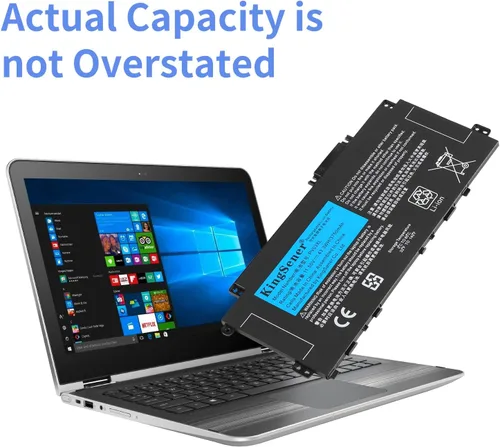 Vista 6 de Batería portátil de 43.3Wh para HP X360 14M-DW - PV03XL 11.55V Li-ion
