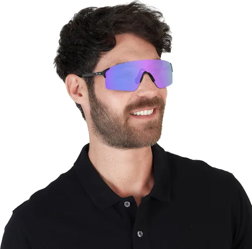 Vista 22 de Oakley Gafas de sol rectangulares Oo9454 Evzero Blades para hombre