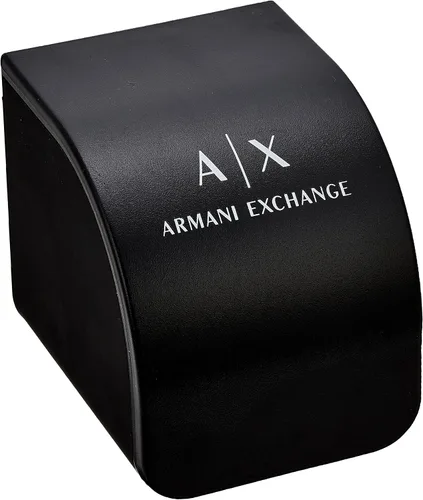 Vista 5 de Armani Exchange AX2508 Reloj de cuero marrón para hombre, Marrón, Cronógrafo