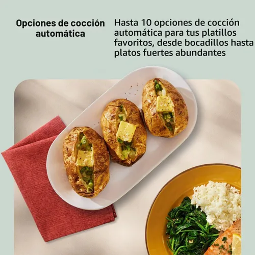 Vista 11 de Panasonic Horno de microondas, 1,3 pies cúbicos 1100W de encimera con sensor Genius de cocción y descongelamiento automático - NN-SD67LS