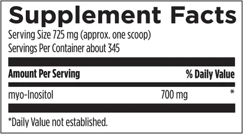 Vista 2 de Designs for Health Inositol Powder - Suplemento puro de inositol de 700 mg para ayudar a promover la relajación + la salud hormonal femenina - Sin