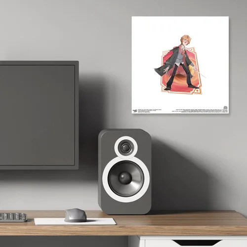Vista 5 de Trends International Gallery Pops Harry Potter Magic Awakened - Arte gráfico de pared de Ron Weasley, versión sin marco, 12 x 12 pulgadas