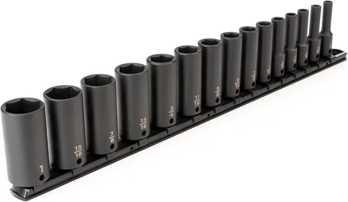 Vista 7 de TEKTON Juego de llaves de impacto de 3/8 pulgadas, 9 piezas SID91100
