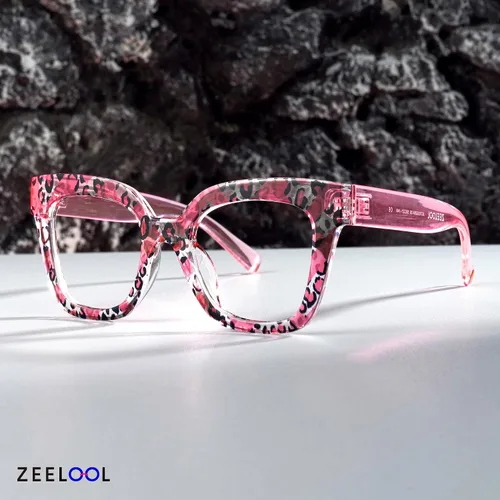 Vista 35 de Zeelool Gafas de luz azul para mujer de moda de tira cuadrada de moda gafas de computadora gafas antifatiga ocular Malcolm JGA000269-22B
