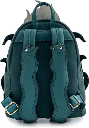 Vista 4 de Loungefly Disney Villains Scene Ursula Crystal Ball - Bolsa de hombro para mujer, doble correa, talla única