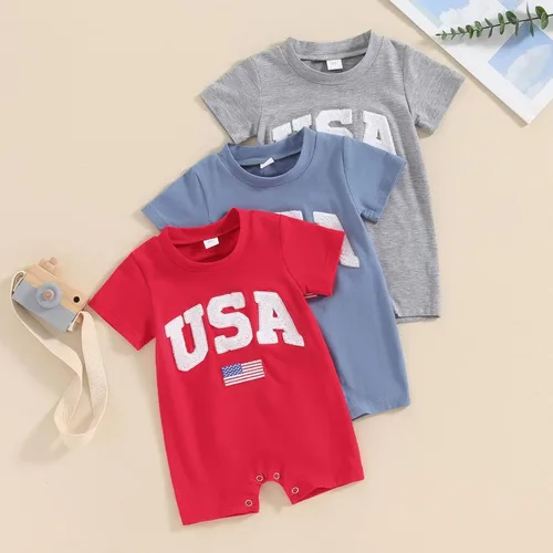 Vista 14 de FYBITBO Ropa de bebé niño niña Santa manga larga mono mameluco recién nacido primera Navidad traje de una pieza