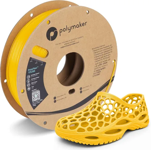 Vista 9 de Polymaker Filamento TPU 0.07 in 90A Flexible 1.65 lbs, Negro 111 - 1.75 mm 1.65 lbs Tpu90 Negro (Código hexagonal: #16161a)