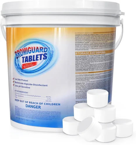 Vista 9 de Bromine Tablets for SPA Hot Tub 1lb Brominating Tablets Booster