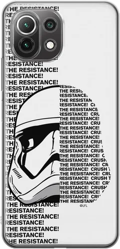 Vista 4 de ERT GROUP Mobile Phone Case for Xiaomi 11 Lite 4G/5G Original and Officially Licensed Star Wars Pattern Stormtrooper 002 Adapted to The Shape of The