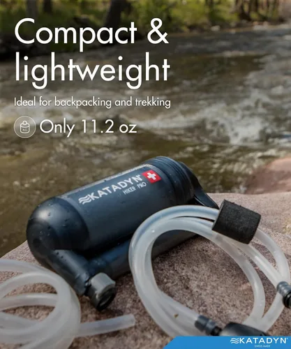 Vista 9 de Katadyn Hiker Pro - Filtro de agua transparente para bomba de mano