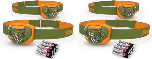 Vista 16 de Energizer Linterna frontal LED PRO (paquete de 2), linternas frontales resistentes al agua IPX4, linterna frontal de alto rendimiento