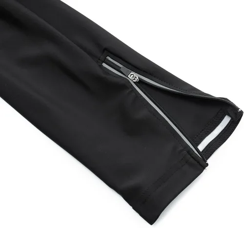 Vista 13 de Conjunto de ropa de ciclismo para hombre, manga larga, jersey de ciclismo con cremallera, bolsillo, traje de bicicleta, pantalones con babero de gel
