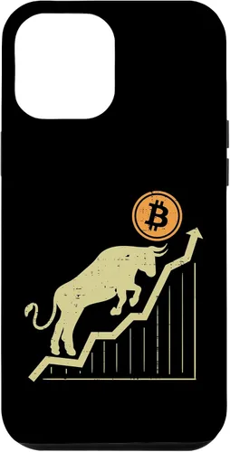 Vista 26 de Bitcoin Bull Graph Bullish BTC Crypto Cryptocurrency Trader Case for iPhone 17