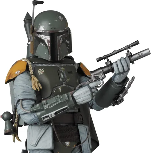 Vista 4 de Boba Fett Star Wars Mafex no. 16 Figura de acción