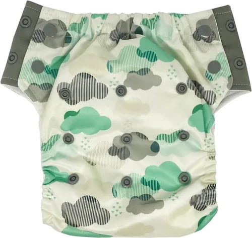 Vista 26 de EcoAble Pañal de entrenamiento reutilizable para ir al baño con inserto, pantalones de entrenamiento de tela diurna para niños pequeños y niños