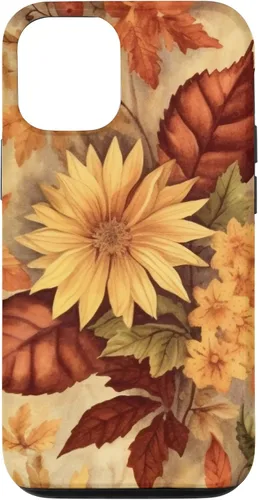 Vista 28 de Autumn Foliage Fall Leaves Girl Women Kids Fall Case for iPhone 17