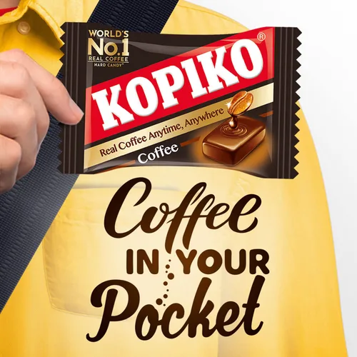 Vista 6 de Kopiko Caramelo de café – Caramelo duro de Indonesia con extracto de café real – Un impulso satisfactorio para la energía sobre la marcha