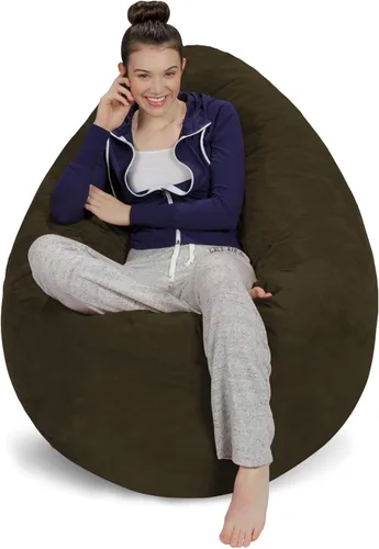 Vista 14 de [Usado] Sofa Sack Funda para Silla Puff Solo la Funda, para Adultos y Niños, Sin Relleno, Cómoda y Esponjosa, Funda de Repuesto para Silla Puff