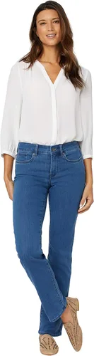 Vista 26 de NYDJ - Pantalones de mezclilla rectos Marilyn para mujer Biscayne