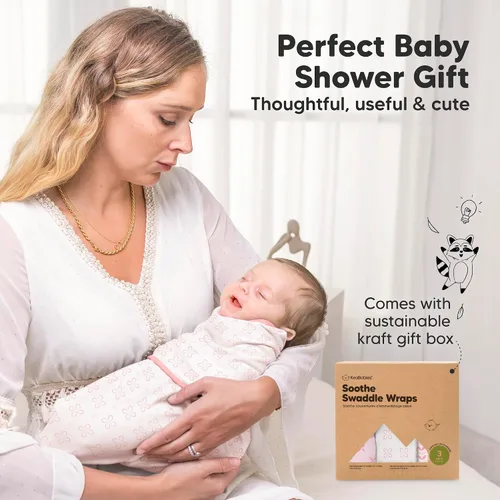 Vista 9 de KeaBabies Paquete de 3 pañales orgánicos para recién nacidos Blossom