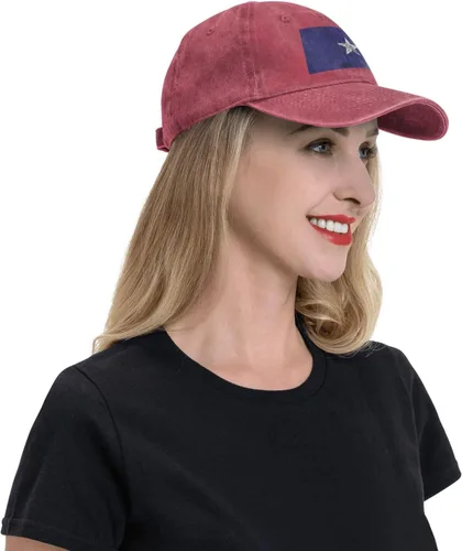 Vista 8 de LIFANGMI Bonnie Blue Flag Texture Effect Baseball Cap for Men Women Hats Adjustable Vintage Cowboy Hat Dad Caps