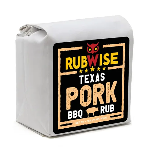Vista 6 de Rubwise - Rub de pechuga y cerdo estilo Texas Style Rub para barbacoa y especias para ahumar y asar a la parrilla Masajes secos Ideal