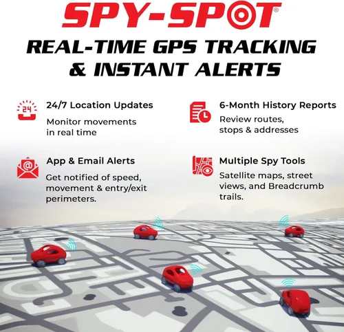 Vista 8 de Spy Spot OBD2 - Rastreador GPS para automóviles, camiones y vehículos de flota, dispositivo de seguimiento de vehículos en tiempo real con tarjeta