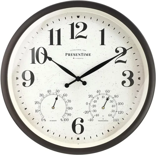 Vista 9 de Presentime - Reloj de casa de campo de 16 pulgadas para exteriores