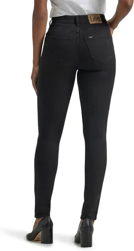 Vista 3 de Lee Pantalones de mezclilla ajustados Petite Ultra Lux Comfort con Flex Motion para mujer