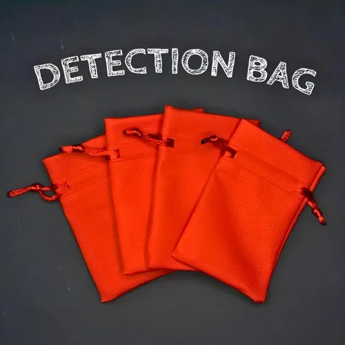 Vista 2 de MilesMagic Magician's Set de 5 bolsas de detección de lujo Gimmick Mind Reading Ilusión Efecto de predicción real, calle, escenario, salón Close-Up