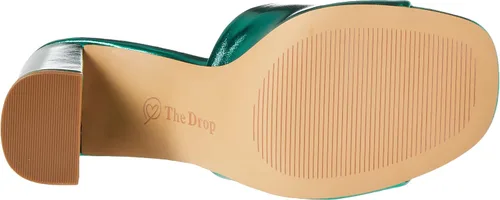 Vista 4 de The Drop Pattie - Sandalias de tacón de bloque para mujer