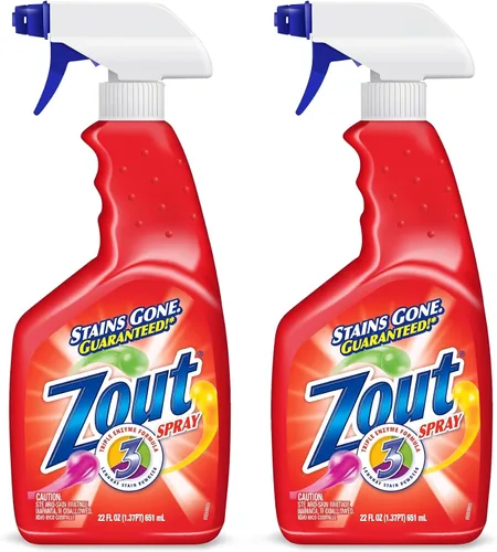 Vista 7 de Zout Laundry Stain Remover Spray, Blood, Grass & Oil Stains, 22 oz, 2-Pack