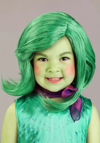 Vista 5 de Disfraz de Niña de Disgust de Disney Pixar Inside Out para Niños pequeños Multicolor