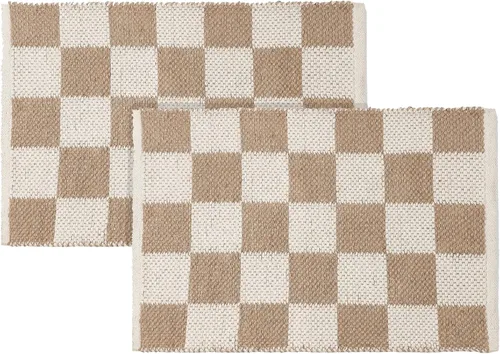 Vista 42 de RedEarth · Alfombra rectangular - 2'x3' de yute natural trenzada con respaldo antideslizante - Alfombra boho tejida a mano para dormitorio, cocina