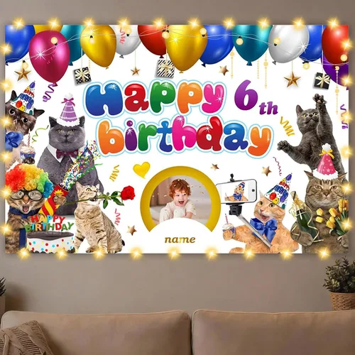Vista 17 de Dicodes Decoraciones de cumpleaños de unicornio personalizadas para niñas, pancarta de cumpleaños de unicornio, decoración de cumpleaños de princesa